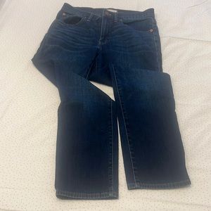 VGUC Madewell The Slim Boyjean | size P 27 | Dark Wash
